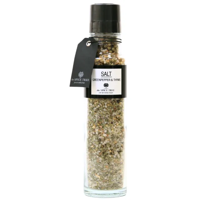 Svart te, kanel, pärlsocker, kardemumma samt arom (2000 x 2000 px) (1) TST Salt Greenpepper & Thyme 230gr